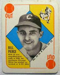Bill Pierce Baseball Cards 1951 Topps Blue Back Prices