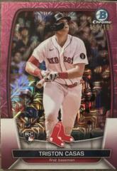 Triston Casas [Mega Box Mojo Pink] #2 Baseball Cards 2023 Bowman Prices