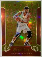 Tim Duncan [Red] #7 Basketball Cards 2015 Panini Excalibur Crusade Prices