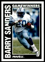 Barry Sanders Football Cards 1991 Pinnacle Prices