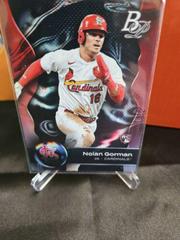 Nolan Gorman #77 Baseball Cards 2023 Bowman Platinum Prices