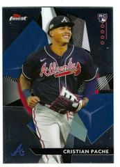 Cristian Pache Baseball Cards 2021 Topps Finest Rookie Design Variation Prices