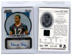 Domenik Hixon [Autograph Refractor] #BS-DHI Football Cards 2006 Bowman Sterling Prices