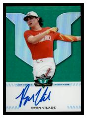 Ryan Vilade Baseball Cards 2017 Leaf Valiant Autograph Prices