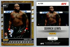 Derrick Lewis [Gold] #P26 Ufc Cards 2022 Panini Instant UFC Paramount Prices