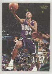 Ray Allen #106 Basketball Cards 1997 Fleer Prices