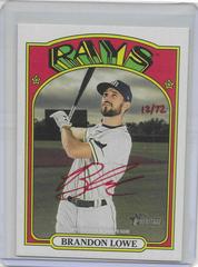 Brandon Lowe Real One Autographs #ROA-BL Baseball Cards 2021 Topps Heritage Real One Autographs Prices