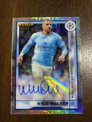 Kyle Walker [Mojo] Soccer Cards 2022 Topps Merlin Chrome UEFA Club Competitions Autographs Prices