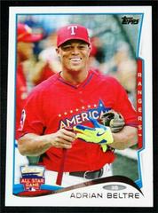 Adrian Beltre #US254 Baseball Cards 2014 Topps Update Prices