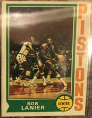 Bob Lanier #131 Basketball Cards 1974 Topps Prices