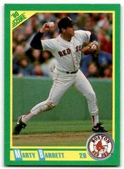 Marty Barrett #15 Baseball Cards 1990 Score Prices