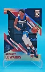 Anthony Edwards [Aspirations] #135 Basketball Cards 2020 Panini Donruss Elite Prices