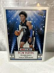 Paolo Banchero Basketball Cards 2022 Panini Hoops Now Playing Prices