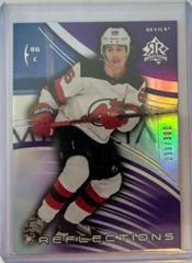 Jack Hughes [Amethyst] Hockey Cards 2020 Upper Deck Triple Dimensions Reflections Prices
