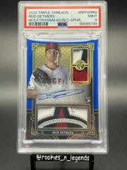 Reid Detmers [Sapphire] #RA-RDE Baseball Cards 2022 Topps Triple Threads Rookie Autographs Prices