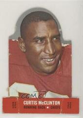 Curtis McClinton Football Cards 1968 Topps Stand Ups Prices