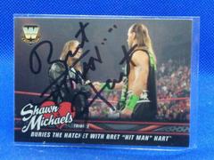 Bret 'Hit Man' Hart Wrestling Cards 2018 Topps Legends of WWE Autographs Prices