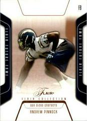 Andrew Pinnock [Collection] Football Cards 2003 Flair Prices
