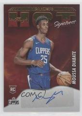 Moussa Diabate Basketball Cards 2022 Panini Hoops Hot Signatures Rookies Prices