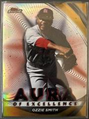 Ozzie Smith [Gold] #AE-OS Baseball Cards 2022 Topps Finest Aura of Excellence Prices