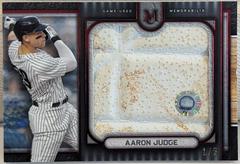 Aaron Judge [Ruby] #MABR-AJ Baseball Cards 2023 Topps Museum Collection MLB Authenticated Base Relics Prices