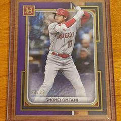 Shohei Ohtani [Amethyst] #42 Baseball Cards 2023 Topps Museum Collection Prices