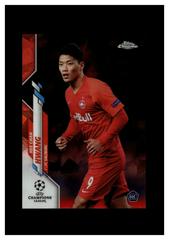 Hee chan Hwang [Orange] Soccer Cards 2019 Topps Chrome UEFA Champions League Sapphire Prices