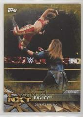 Bayley [Gold] #NXT-18 Wrestling Cards 2017 Topps WWE Women's Division NXT Matches & Moments Prices