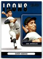 Sandy Koufax [Retail Green] #I-11 Baseball Cards 2022 Panini Absolute Icons Prices