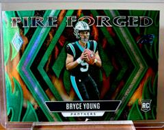 Bryce Young [Green] #FF-2 Football Cards 2023 Panini Phoenix Fire Forged Prices