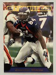 Shannon Sharpe #89 Football Cards 1999 Playoff Absolute Exp Prices