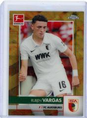 Ruben Vargas [Gold Wave Refractor] Soccer Cards 2020 Topps Chrome Bundesliga Prices