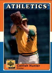 Catfish Hunter #5 Baseball Cards 2001 Upper Deck Decade 1970's Prices