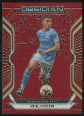 Phil Foden Soccer Cards 2020 Panini Obsidian Prices