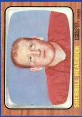 Sherrill Headrick Football Cards 1966 Topps Prices