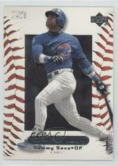 Sammy Sosa #15 Baseball Cards 2000 Upper Deck Ovation Prices