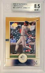 Chipper Jones [SP Limited] Baseball Cards 2000 SP Authentic Prices