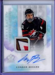 Connor Bedard #SA-CB Hockey Cards 2023 Upper Deck Artifacts Signature Apparel Prices