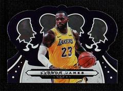 LeBron James [Crystal Purple] Basketball Cards 2019 Panini Crown Royale Prices