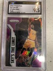 LeBron James [Purple Prizm] Basketball Cards 2016 Panini Prizm Sky's the Limit Prices