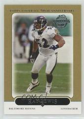 Ray Lewis [Gold] Football Cards 2005 Topps Prices