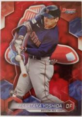 Masataka Yoshida [Red] #40 Baseball Cards 2023 Bowman's Best Prices