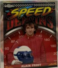 Alain Prost #SD-AP Racing Cards 2023 Topps Chrome Formula 1 Speed Demons Prices