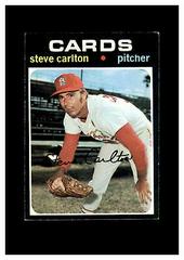 Steve Carlton #55 Baseball Cards 1971 Topps Prices