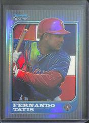 Fernando Tatis [Refractor] #185 Baseball Cards 1997 Bowman Chrome International Prices