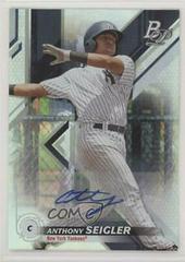 Anthony Seigler [Autograph] Baseball Cards 2019 Bowman Platinum Top Prospects Prices