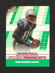 Randy Moss [Green Refractor] #FM-RM Football Cards 2008 Topps Finest Moments Prices