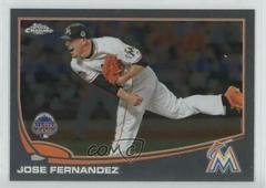 Jose Fernandez Baseball Cards 2013 Topps Chrome Update Prices