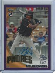 CJ Abrams [Purple] #10FF-CA Baseball Cards 2022 Topps Archives 2010 Fan Favorites Autographs Prices