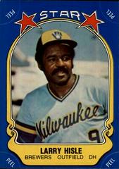 Larry Hisle #94 Baseball Cards 1981 Fleer Star Stickers Prices